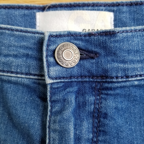 Garage high waisted denim retro roller short - Picture 4 of 10